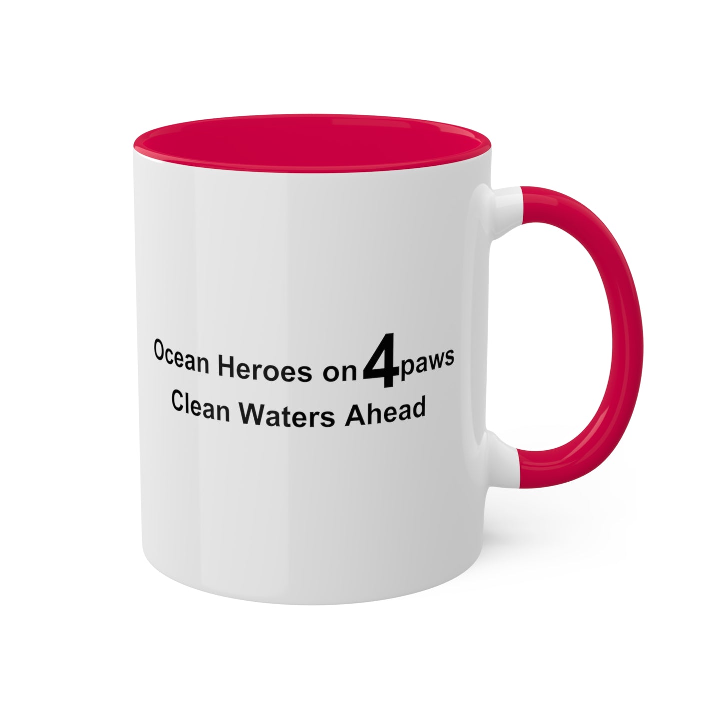 Puppy Luv Sea Guardian Collection - Colorful Mugs, 11oz