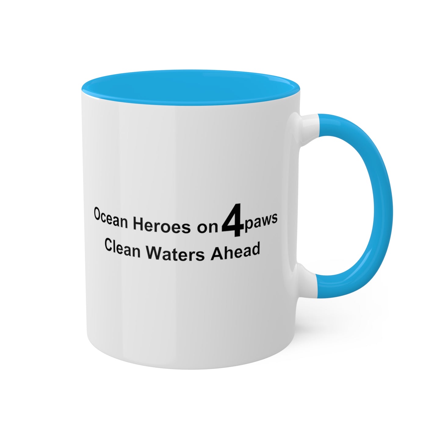 Puppy Luv Sea Guardian Collection - Colorful Mugs, 11oz