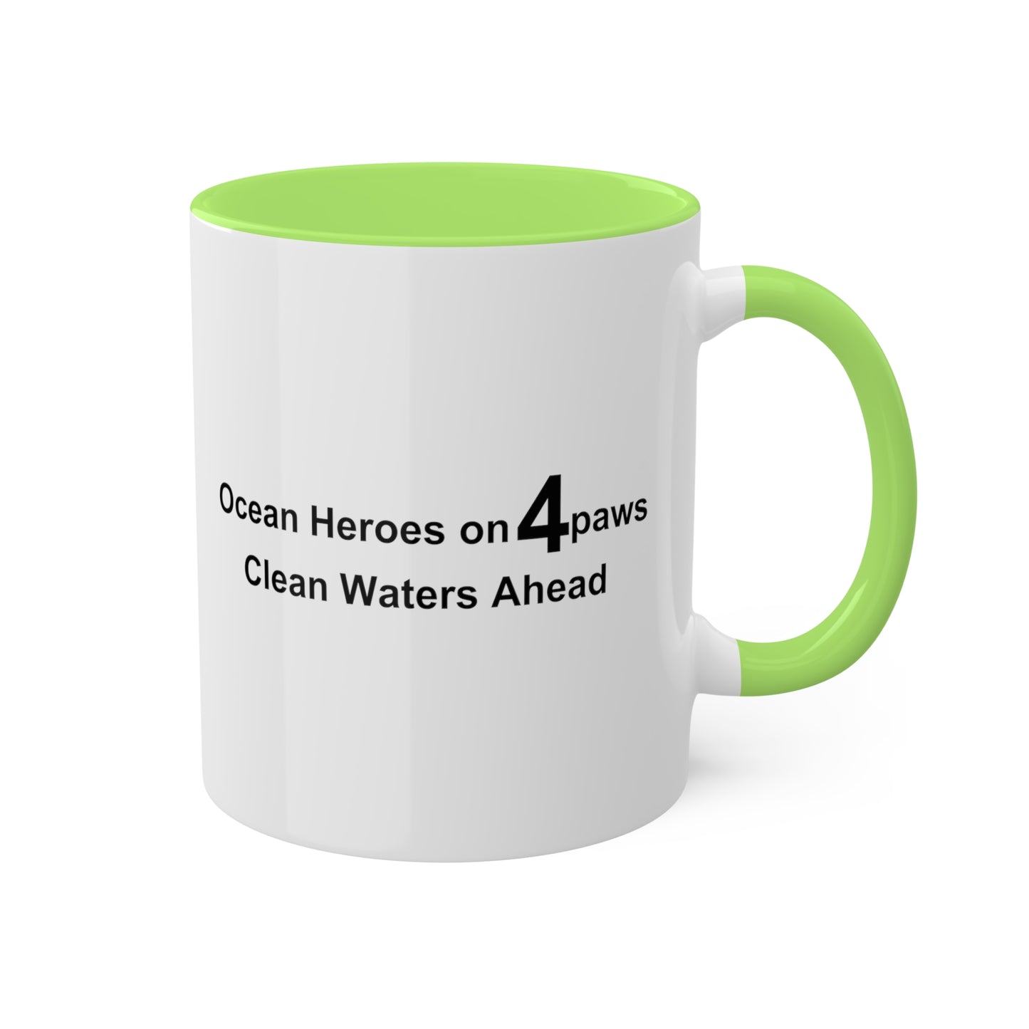 Puppy Luv Sea Guardian Collection - Colorful Mugs, 11oz